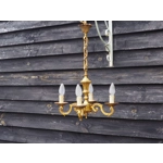 French Bronze 4 branch chandelier vintage top quality castings decorative hallway living room pendan