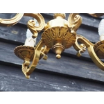 French Bronze 4 branch chandelier vintage top quality castings decorative hallway living room pendan