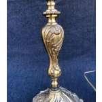 French Bronze brass Louis xv style large vintage table lamp dining lamp office lamp hallway with swi