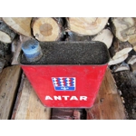 Old oil tin French Antar bidon huile garage publicity man cave retro vintage garage