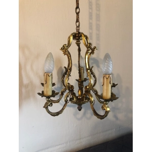 French Antique bronze 5 bran..