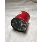 Old round tin can of technical grease AVIA Empty (B) publicity man cave retro vintage garage