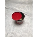 Old round tin can of technical grease AVIA Empty (B) publicity man cave retro vintage garage