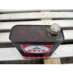 Old French Avia gearbox oil tin Avia huile de boite de vitesse publicity man cave retro vintage garage