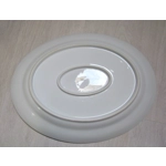 Large serving dish for serving hot meals or snacks, produced by the Limoges manufactory L.Bernardaud & Co, France