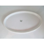 Large serving dish for serving hot meals or snacks, produced by the Limoges manufactory L.Bernardaud & Co, France