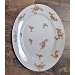 Large serving dish for serving hot meals or snacks, produced by the Limoges manufactory L.Bernardaud & Co, France