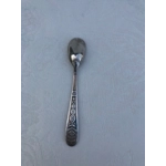Vintage silver-plated set for church communion: a small silver-plated cup and a spoon from the famous company Christofle, France