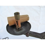 Antique Gothic Renaissance 3 branch iron table lamp