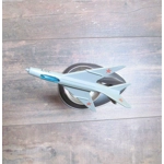 Vintage Soviet souvenir in the shape of a MIG-207