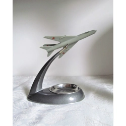 Vintage Soviet souvenir in the shape of a MIG-207