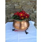 Vintage hammered copper planter C1960s