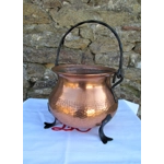 Vintage hammered copper planter C1960s