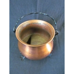 Vintage hammered copper planter C1960s