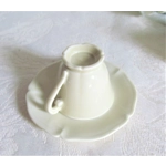 Nine charming vintage espresso pairs from the Limoges manufactory Malbec,Bonnet et Treillard France, 1950