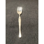 Vintage silver plated fork and soup spoon set by Christofle ORFÈVRE, design by Tapio Wirkkala, Duo m