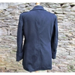 French Gendarme police wool coat Jacket 1960s / 70s era Blue in colour rare