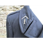 French Gendarme police wool coat Jacket 1960s / 70s era Blue in colour rare