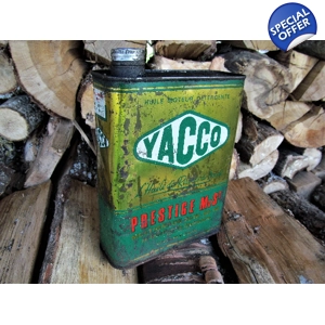 Old oil tin French Yacco bid..