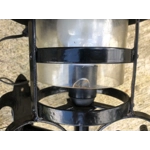 Gothic medieval chateau style vintage exterior wall-mount lantern,iron and steel with original glass