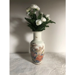 Vintage ceramic vase with fl..