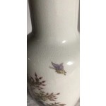 Vintage ceramic vase with floral design by Shibata manufactory, Japan, 1980s