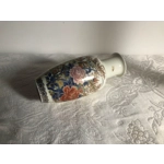 Vintage ceramic vase with floral design by Shibata manufactory, Japan, 1980s