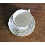 Vintage porcelain tea pairs from Hitkari Potteries China Bone, India, 1960s