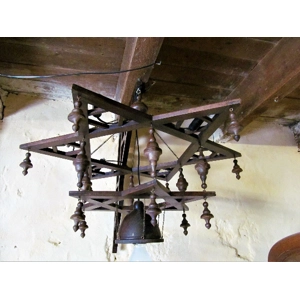 Star of David wooden synagog..