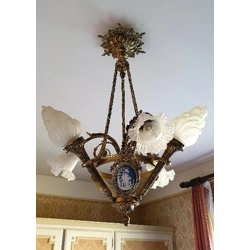 French Antique bronze Napole..