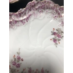 Antique tea/coffee set of 10 persons, made by the Limoges manufactory La Violette (1896- 1905), Fran