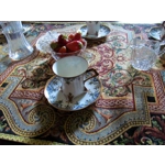 Russian Gobelin tapestry table centre stoleschnica Rococo style tapestry wall panel table centre jacquard 19.7" x 39"