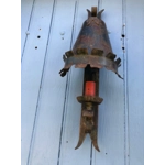 French medieval castle castle manor house gothic single-armed wall sconce iron and steel wall lamp for easy restoration