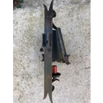 French medieval castle castle manor house gothic single-armed wall sconce iron and steel wall lamp for easy restoration