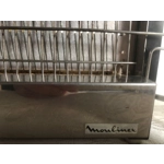 Vintage metal toaster made by French Moulinex, Spain, 1970s, in working condition.