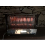 Vintage metal toaster made by French Moulinex, Spain, 1970s, in working condition.