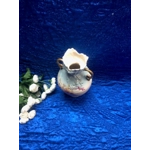 Antique Art Nouveau vase Robert Hanke gold painting rich floral decoration with gold plated around 1