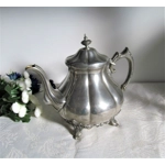 Victorian metal teapot James Dixon & Sons, Sheffield, England