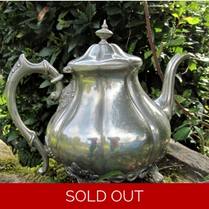 Victorian metal teapot James..