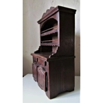 Adorable unique French rustic wooden primitive style antique buffet, hand made childrens childs kitchen play furniture