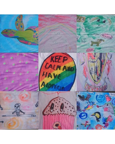 Kids Art Scarf Kids Art Scarf