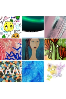 Alopecia Art Neck Scarf Alopecia Art Neck Scarf