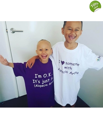 I'm Okay It's Just AA Tshirt - Purple or White