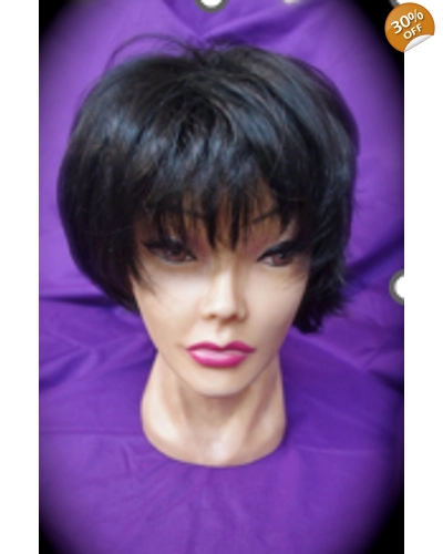 straight extra short Bob