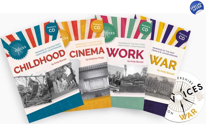 All four oral history booklets and CDs.