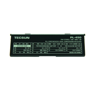 Tecsun PL-450 kickstand