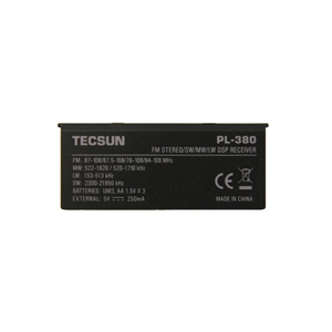 Tecsun PL-380 kickstand