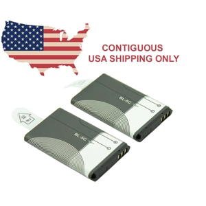 BL-5C Li-ion batteries (2pcs)