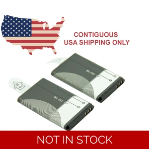 BL-5C Li-ion batteries (2pcs)