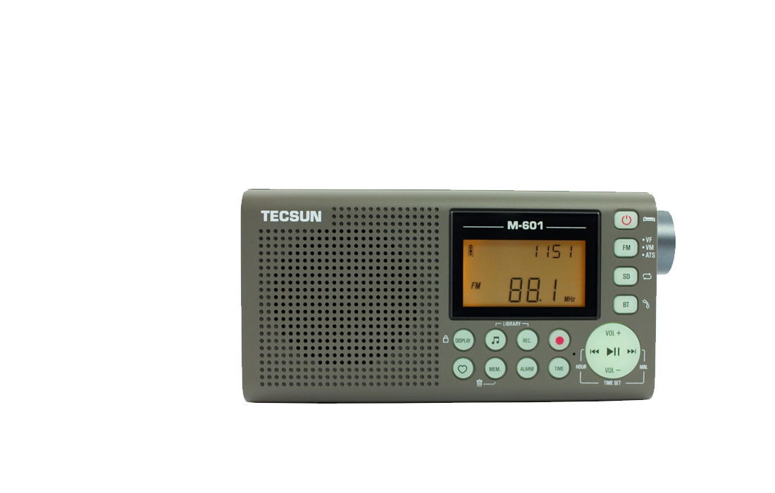 Tecsun M-601 FM / Bluetooth / MP3 / Recording